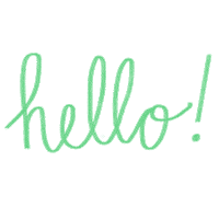 Say Hi Hello Sticker