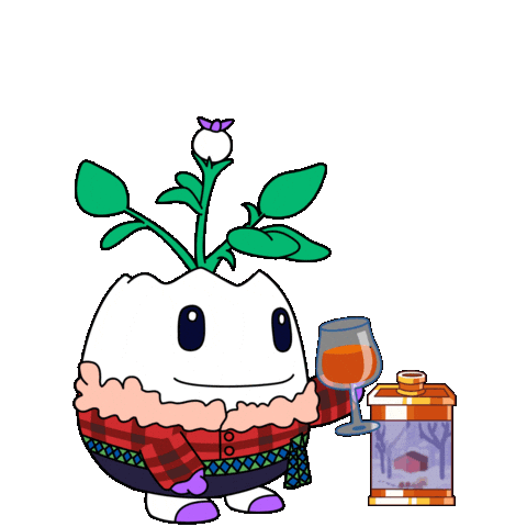 Celebrate Maple Syrup Sticker by Magic Eden