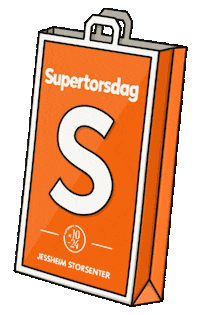 Jessheimss shopping 2050 salg tilbud Sticker