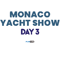 Boat Show Monaco Sticker by FunAir