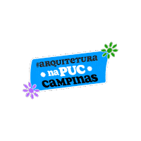 PUC-Campinas arquitetura puc pucc puc-campinas Sticker