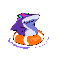 Party Swimming Sticker by Shark Week