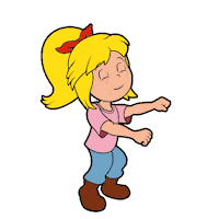 Happy Rock N Roll Sticker by Kiddinx