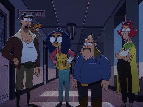 Leaving Andy Samberg GIF by The Lonely Island