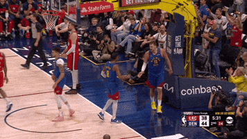 Nba Playoffs Hug GIF by NBA