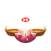 Celebrate Festival Of Lights Sticker by HSBC India