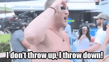 cmt throw up GIF by Party Down South