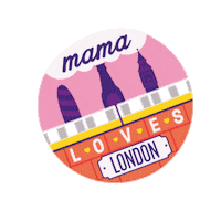 Mamashelterlondon london mama shelter mamashelter Sticker