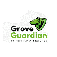 groveguardian 3d guardian grove miniatures Sticker