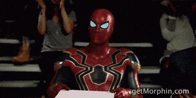 morphin winner perfect spiderman you win GIF