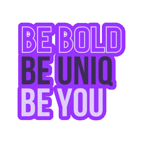 Be Yourself Sticker by Bold Uniq