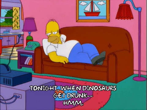 happy homer simpson GIF