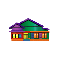 Home House Sticker by CHEBLO