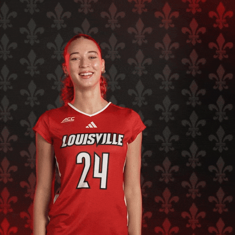 Volleyball GIF by Louisville Cardinals