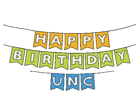 Happybirthday Sticker by UNC-Chapel Hill