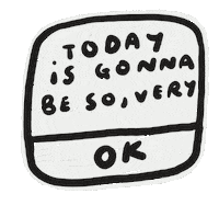 Its Okay Ok Sticker by sembangsembang