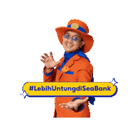 Giveaway Bank Sticker by SeaBank Indonesia