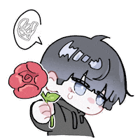 For You Flowers Sticker