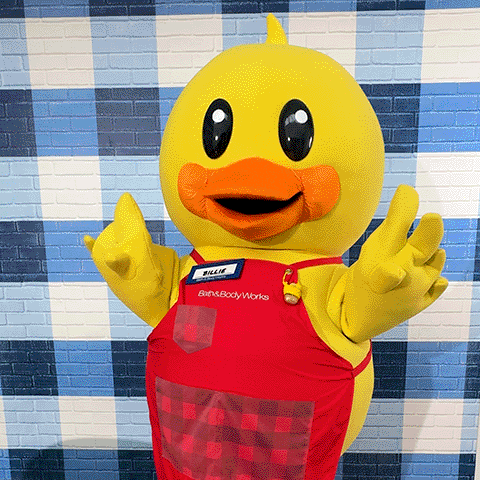 Happy Duck GIF by Bath & Body Works