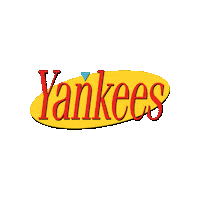 HatTrickNYC seinfeld yankees hattricknyc Sticker