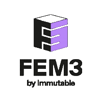 Immutable immutable fem3byimmutable Sticker