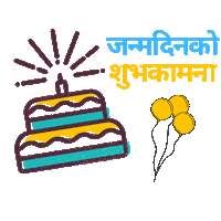 Happy Birthday Sticker
