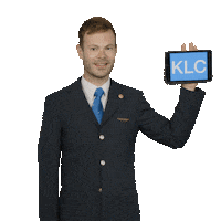 Cabin Crew Travel Sticker by KLM