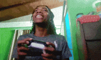 Happy Gamer GIF