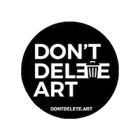 dontdeleteart art censorship dda art activism Sticker
