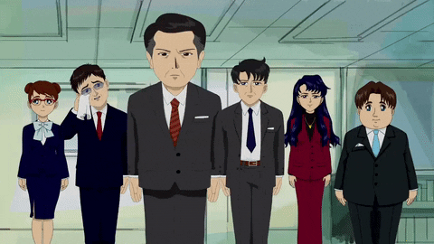suit bowing GIF by South Park 