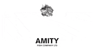 AmityFishCo amity amityfishcompany amity fish company amity fish co Sticker