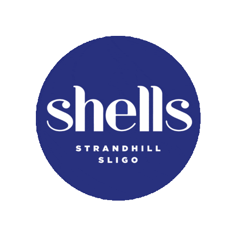 shellscafe shells sligo strandhill shellscafe Sticker