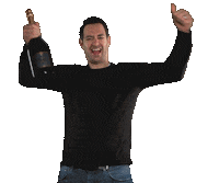 Happy Champagne Sticker by Leadrs