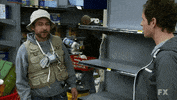 always sunny storm coming hatchet coming GIF by hero0fwar