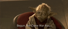 begun the clone war has GIF by Star Wars