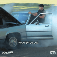 Car Trouble GIF by TBS Impractical Jokers