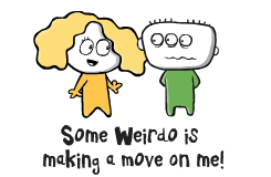 weirdo GIF by Phizz