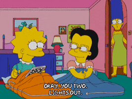 marge simpson sleep GIF