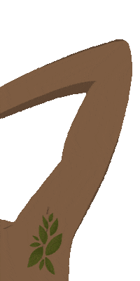 Plastic Free Sticker by Leaf Shave