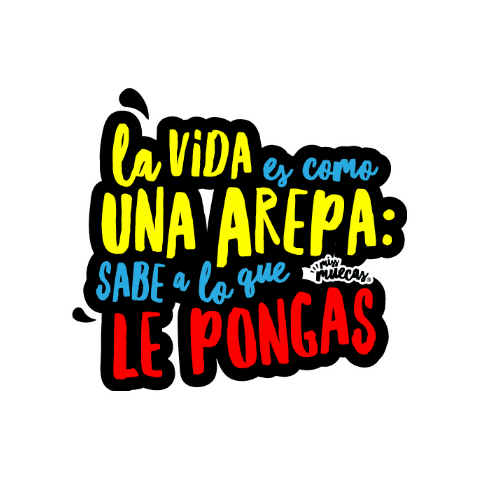 Colombia Venezuela Sticker