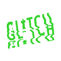 Gltch Sticker