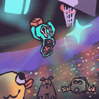 Balling Slam Dunk GIF