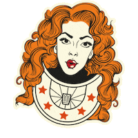 Dance Woman Sticker by Ruda Wódka