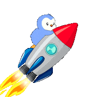 Crypto Penguin Sticker by Pudgy Penguins