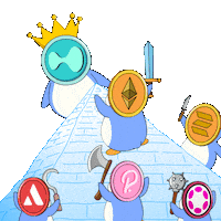 Crypto Penguin Sticker by Pudgy Penguins