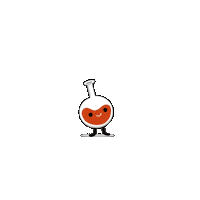 beaker science experiment Sticker by YouTube Kids