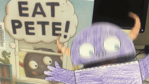 pblenski giphyupload eat pete michael rex GIF