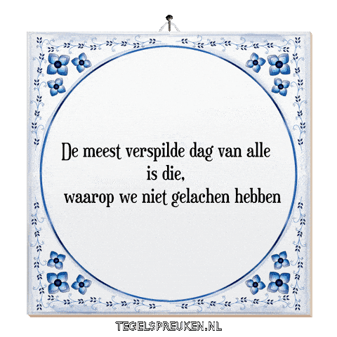 Humor Spreuk Sticker by Tegelspreuken.nl