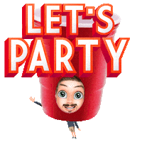 Party Geeryanimation Sticker by Genies