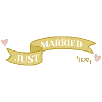 Glow Just Married Sticker by Ladyy Claire Makeup
